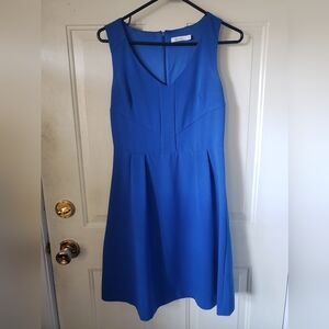 Blue cocktail dress